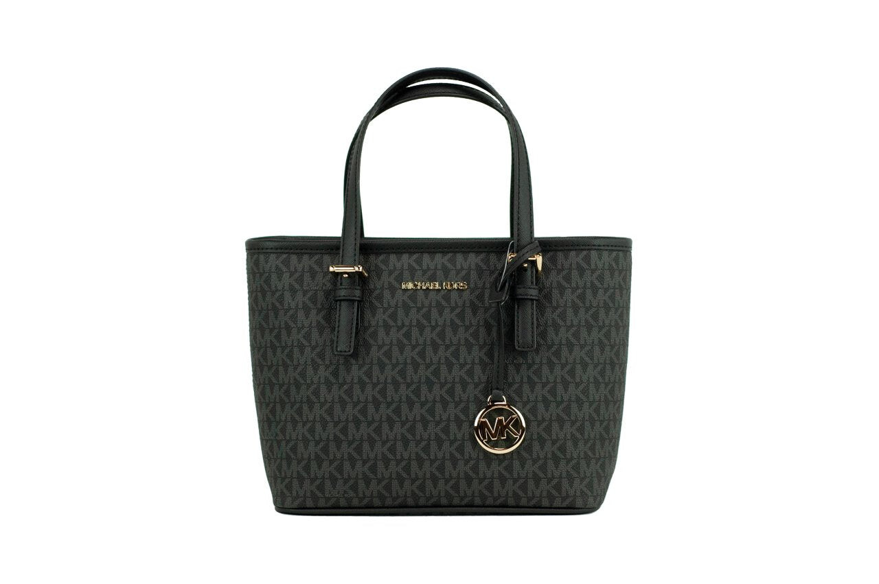 

Michael Kors Jet Set Signature XS Carryall Женская сумка-тоут на молнии с верхом, мультиколор