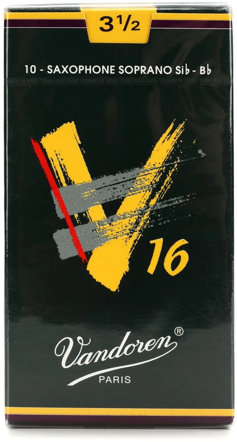 

Vandoren SR7135 — Трости для саксофона-сопрано V16 — 3,5 (10 шт. в упаковке)
