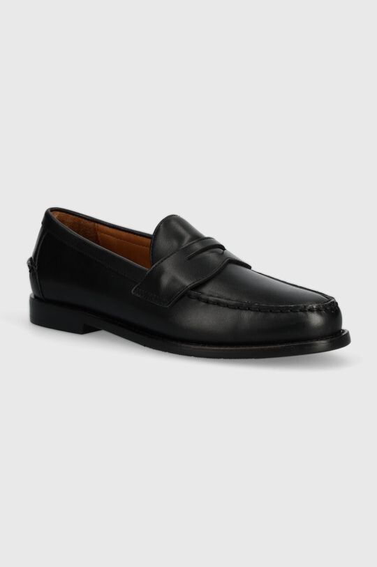 

Кожаные мокасины Alston Penny Polo Ralph Lauren, черный