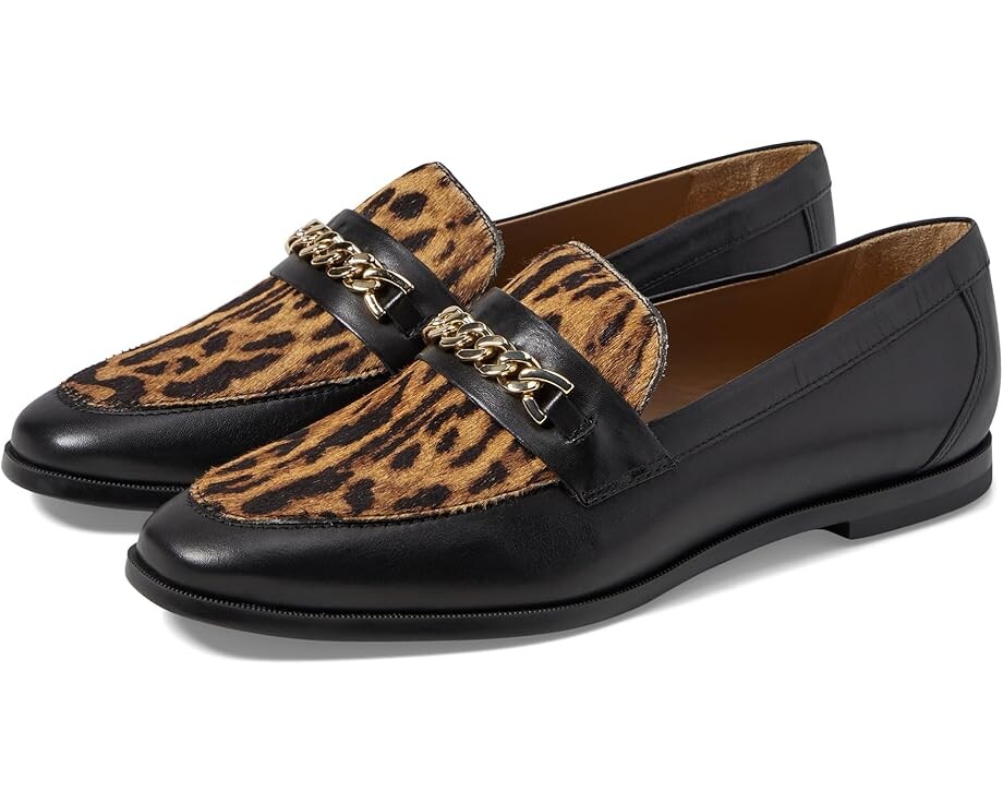 

Туфли на плоской подошве Bernardo Zephyr HairCalf, цвет Black/Gato