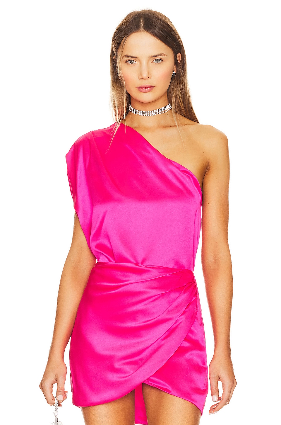 

Топ The Sei Strappy Drape, цвет Hot Pink