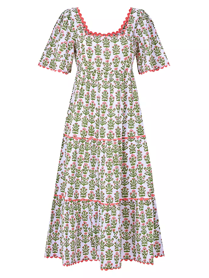

Платье Buta Maisie 70-х годов Pink City Prints, цвет buta