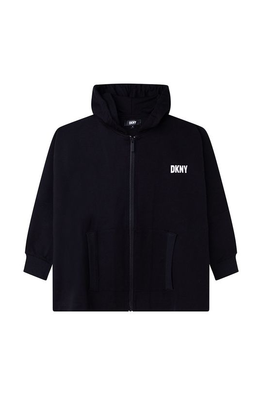 Детская толстовка Dkny DKNY, черный худи dkny размер s серый