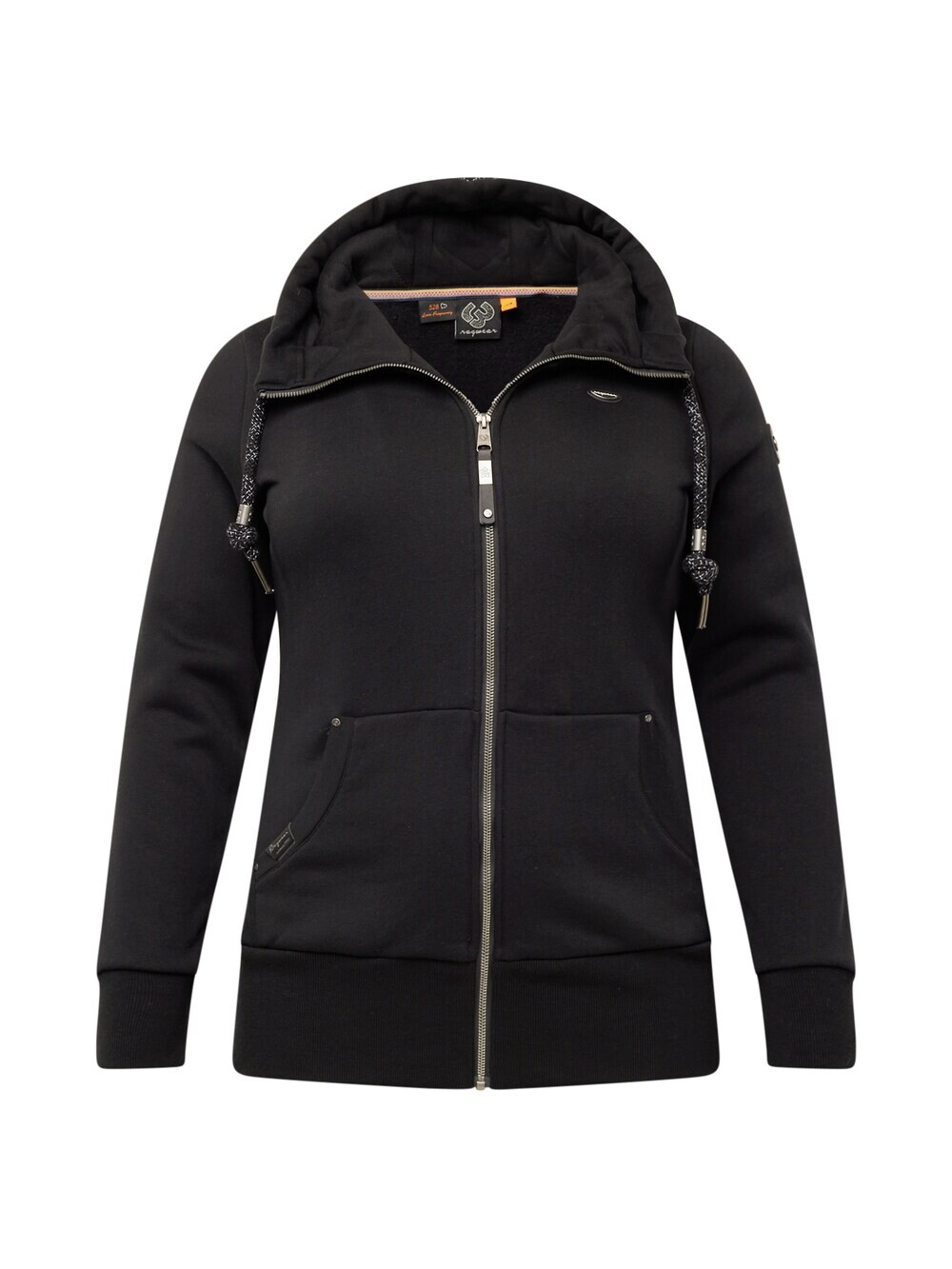 

Толстовка на молнии Ragwear Plus NESKA, черный