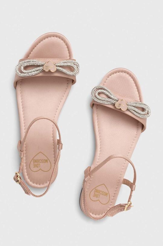 

Сандалии Love Moschino, розовый