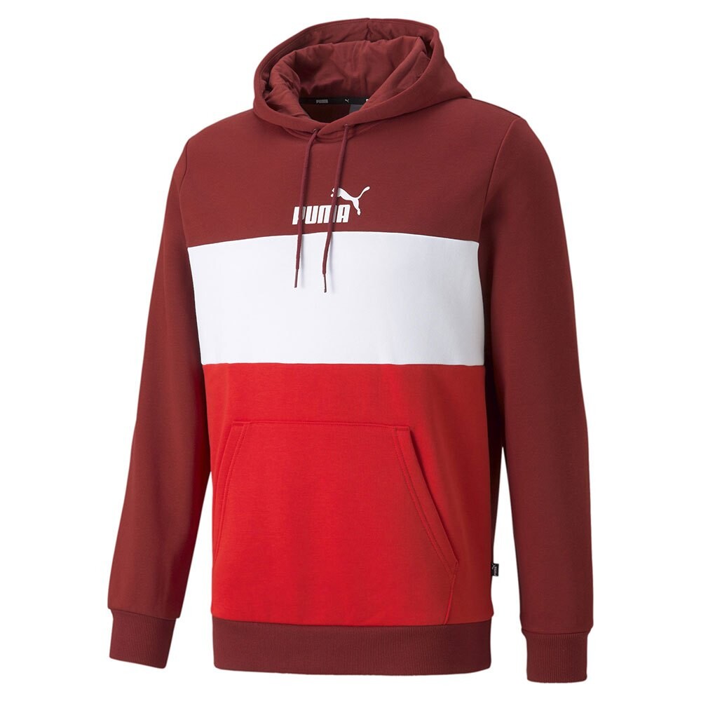 

Худи Puma Essental+Colorblock, красный