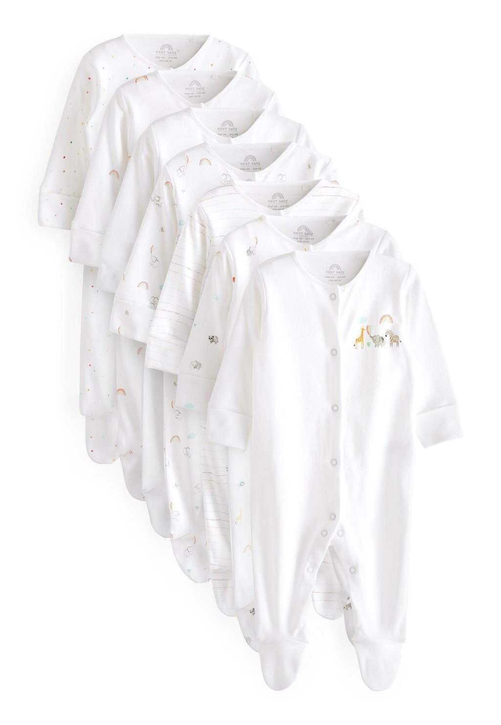 

Комбинезон 7 PACK Next, цвет white bright character