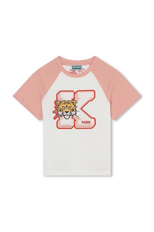 Детская хлопковая футболка Kenzo Kids Kenzo kids, белый