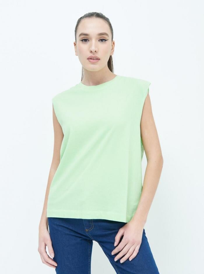 

Хлопковая футболка, цвет Celadon