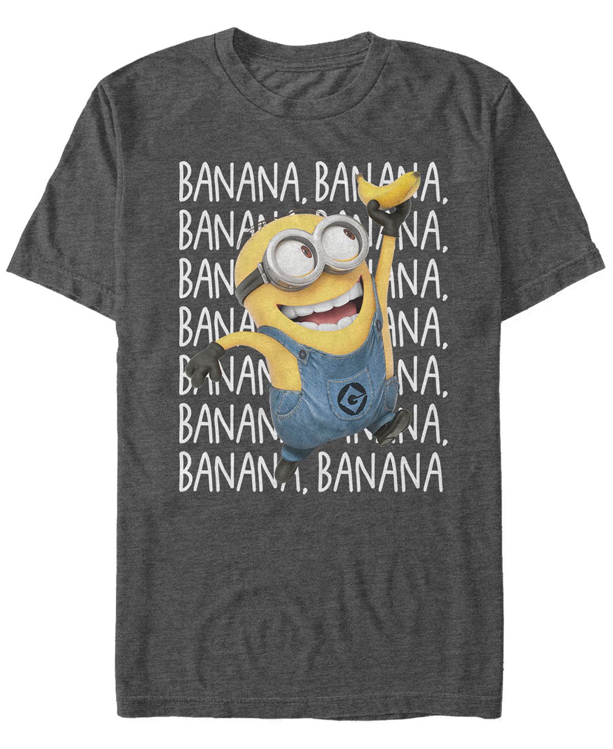 Мужская футболка с коротким рукавом Minions Illumination Despicable Me Bananas Fifth Sun мужская футболка с коротким рукавом minions gone bananas fifth sun черный