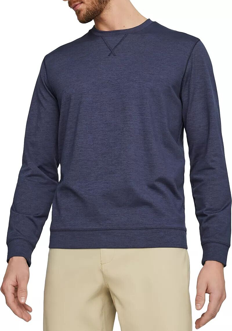 

Мужская толстовка для гольфа с круглым вырезом Puma Cloudspun Heather