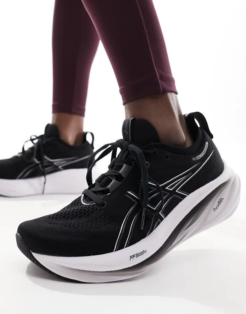 

Кроссовки Asics Gel-Nimbus 26 черного и графитового цвета