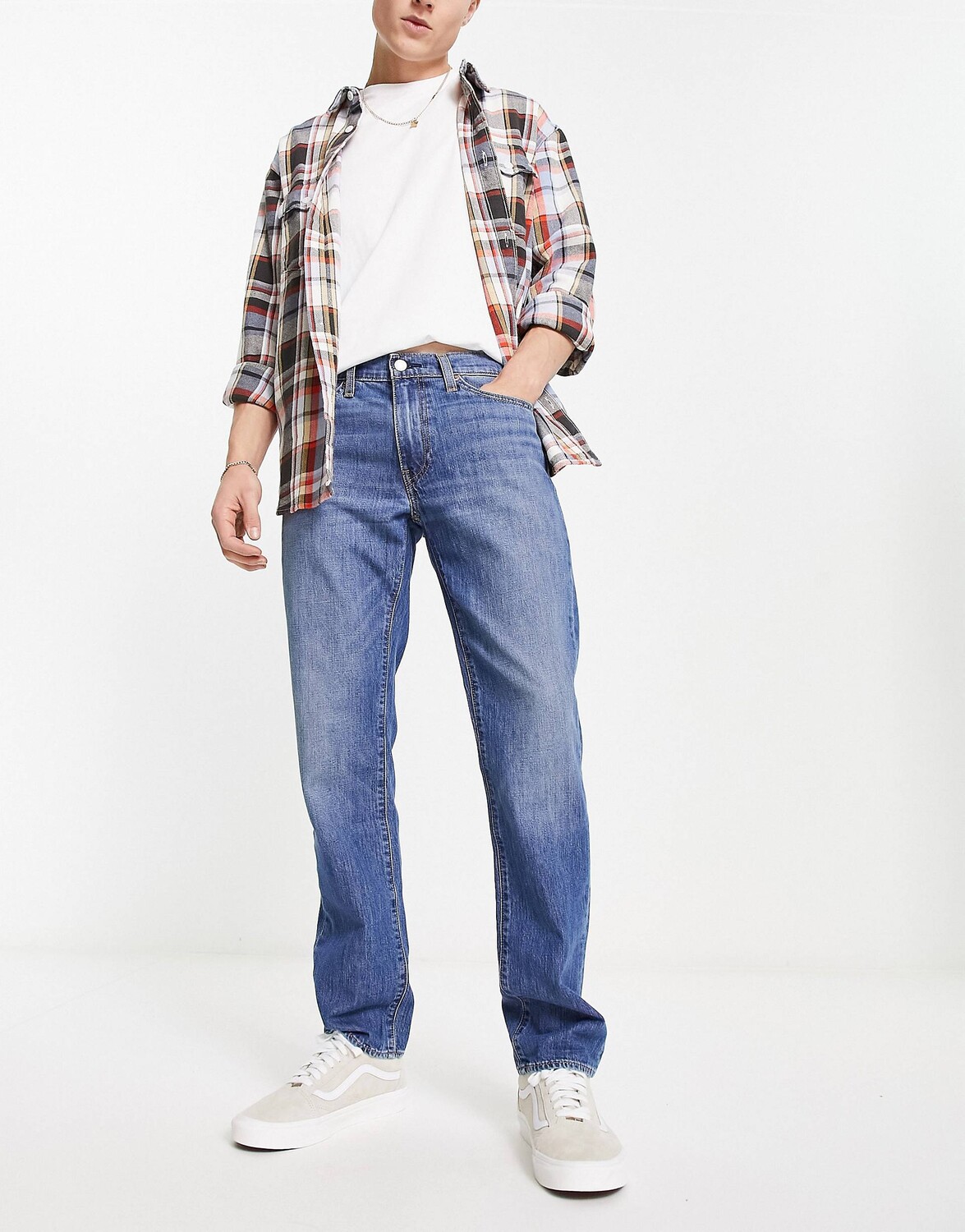 

Узкие джинсы Levi's 511 темно-синего цвета