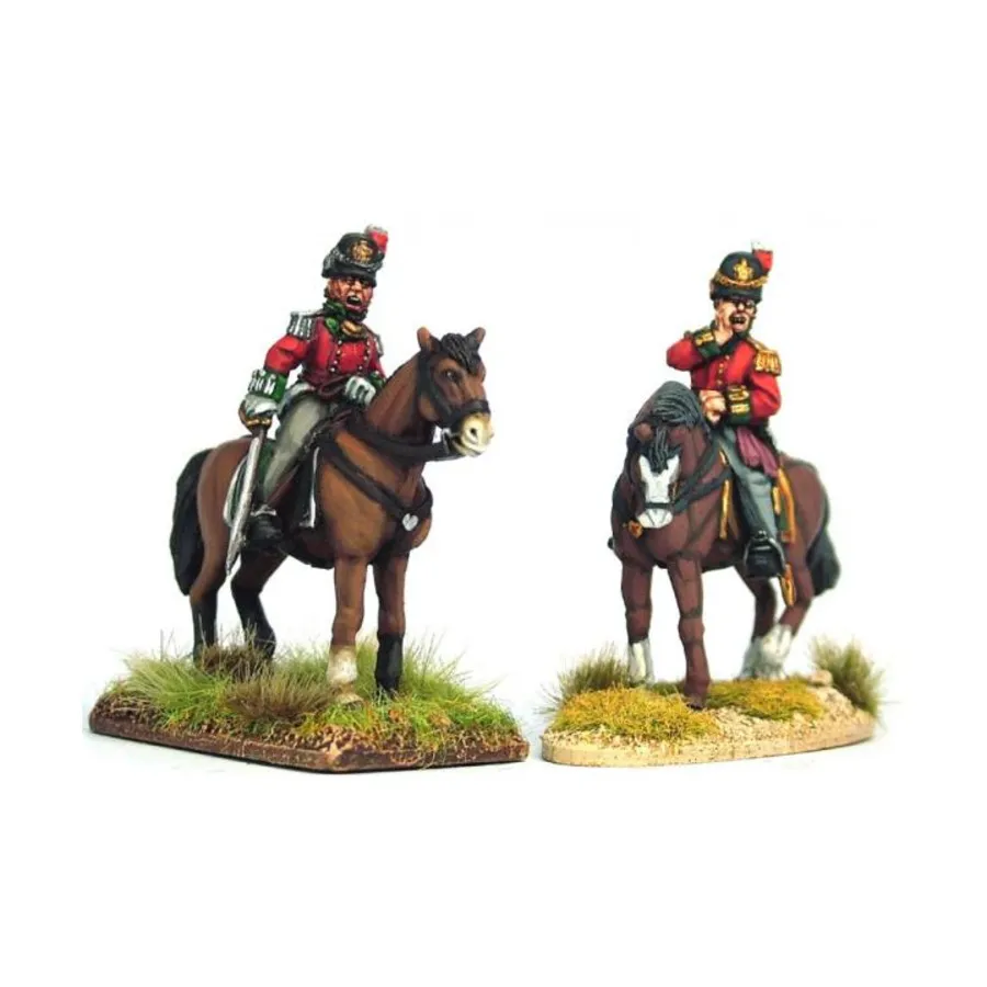 

Британские конные полковники Ватерлоо и пионеры пехоты, Historical Miniatures - Napoleonic (Victrix) (28mm)