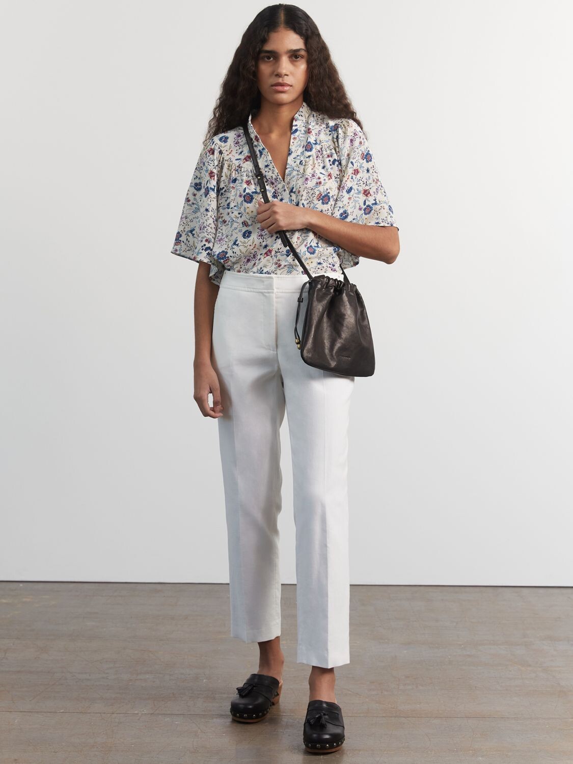 

Gerard Darel Etienne Укороченные брюки, экрю
