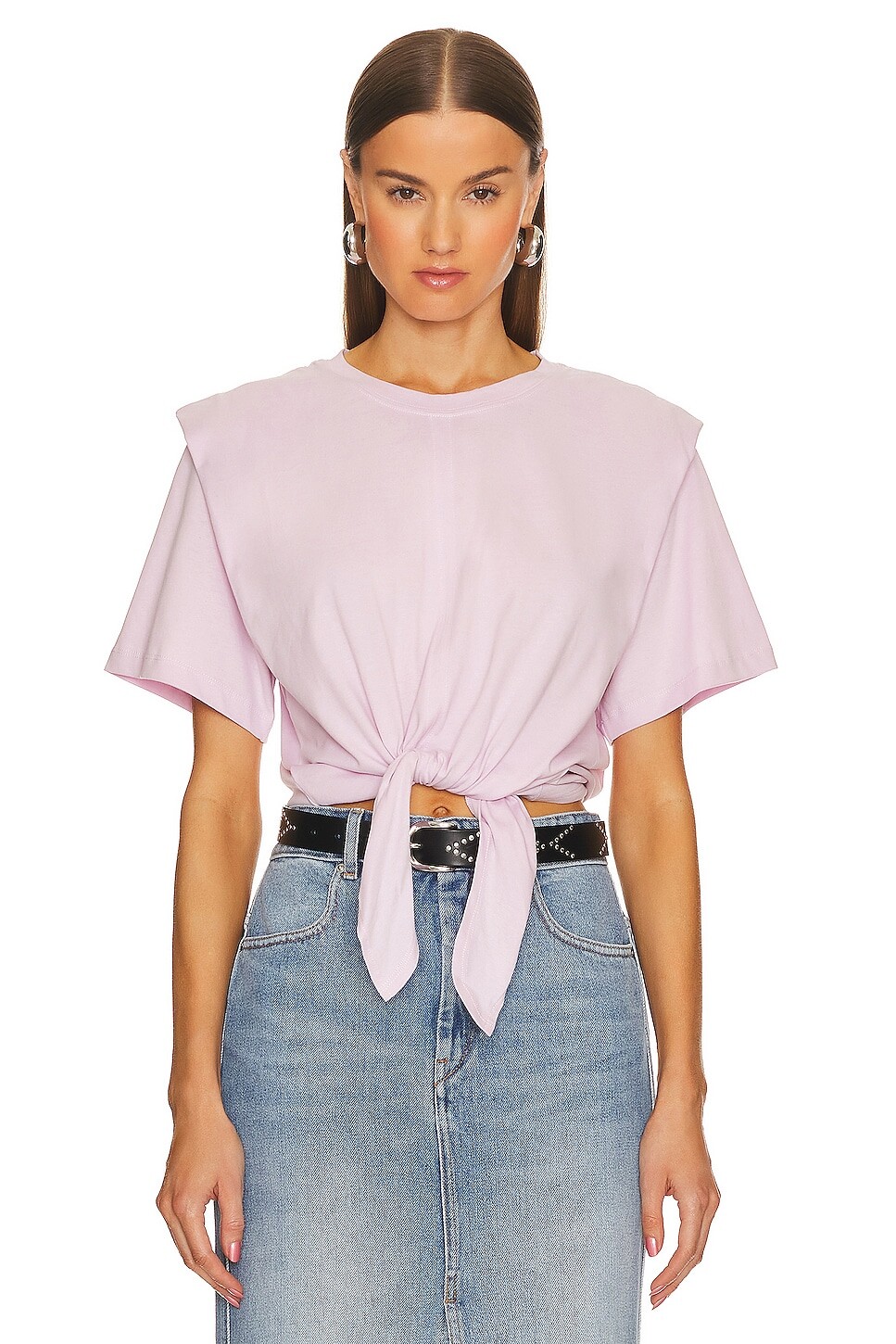 

Футболка Isabel Marant Zelikia, цвет Light Pink
