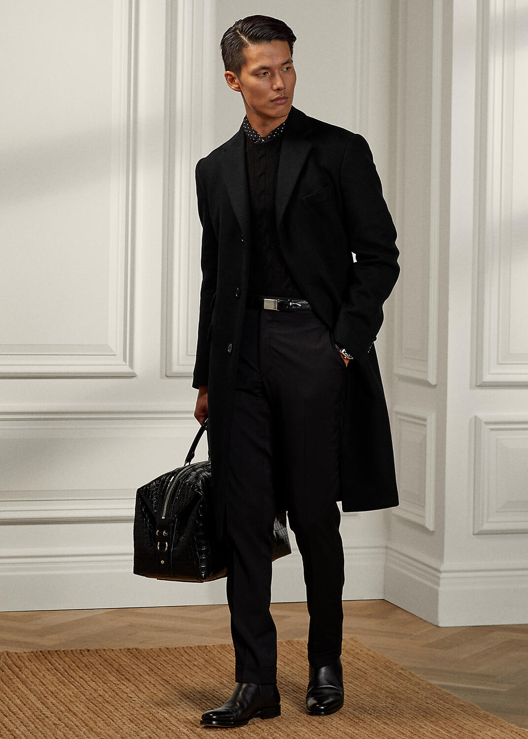 

Двустороннее кашемировое верхнее пальто Kent Ralph Lauren