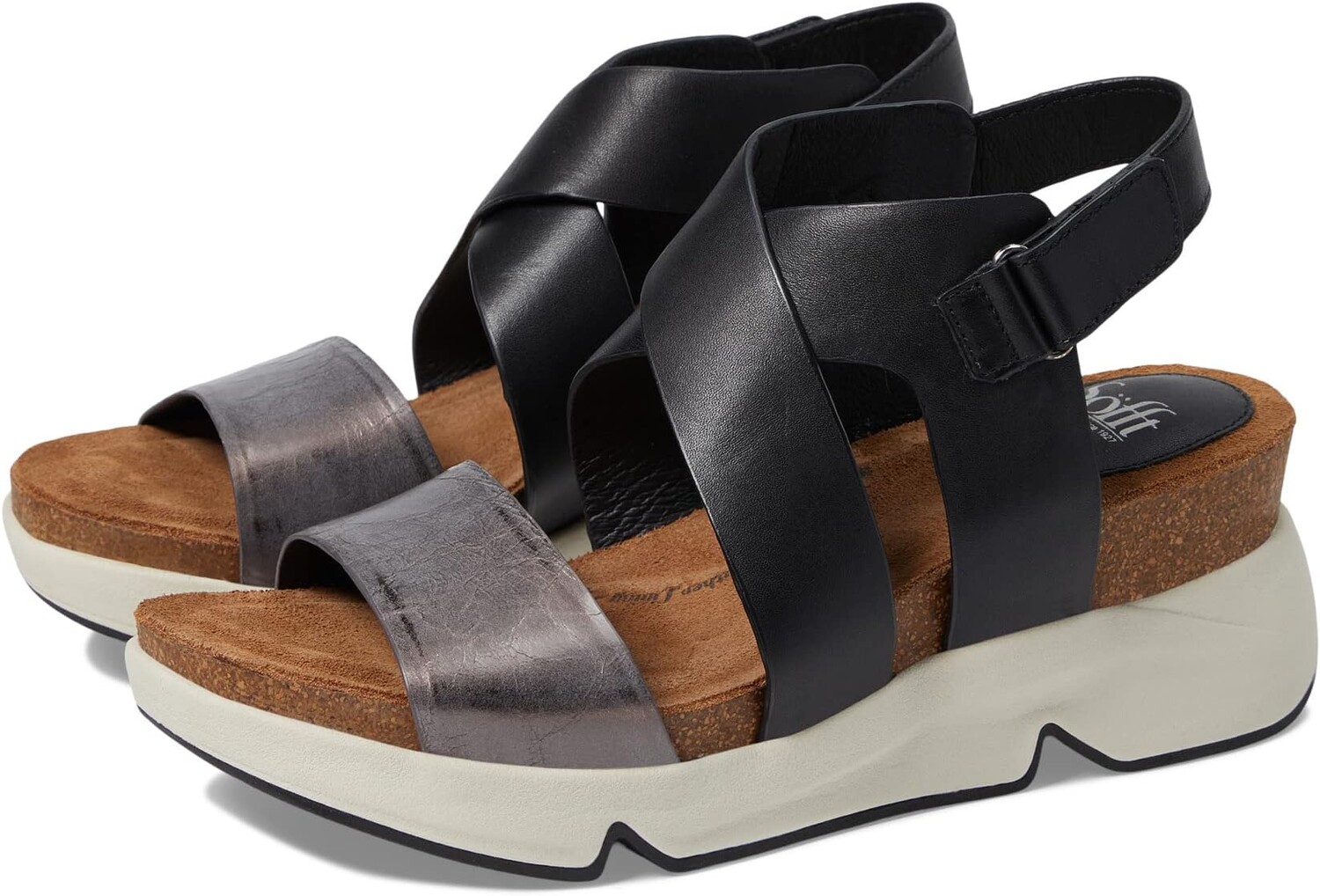 

Босоножки Charday Sofft, цвет Black/Pewter