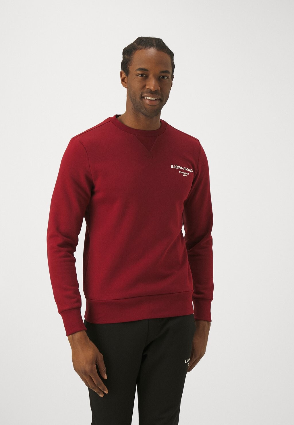 

Толстовка Björn Borg ESSENTIAL CREW, цвет cabernet