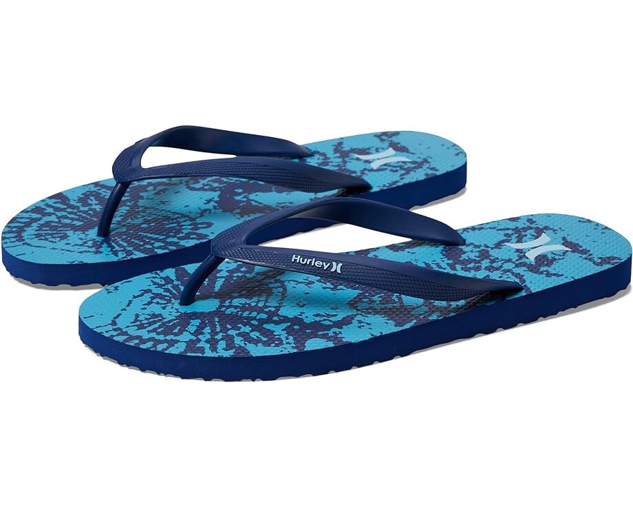 

Сандалии Hurley Icon Printed Flip-Flops, цвет Hurricane