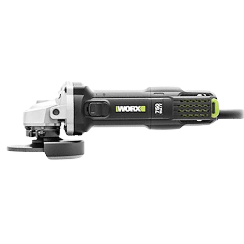 Угловая шлифовальная машина WORX WU811-100mm750W (боковой переключатель) /шт.