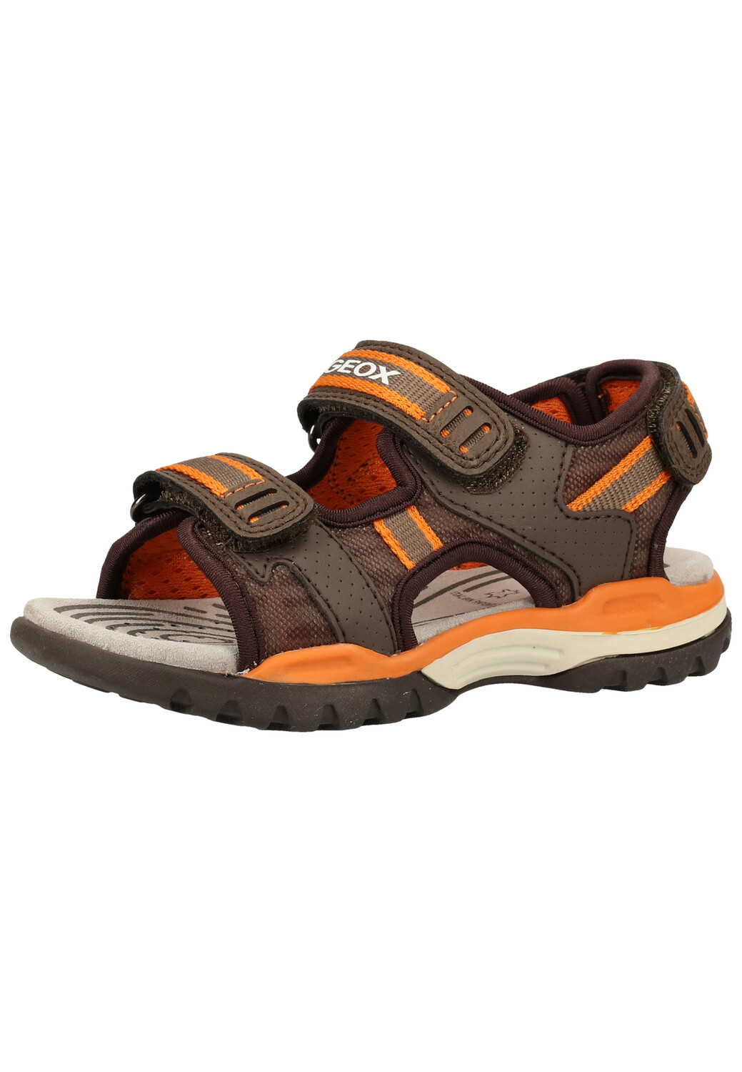 

Сандалии Geox, цвет Braun/Orange