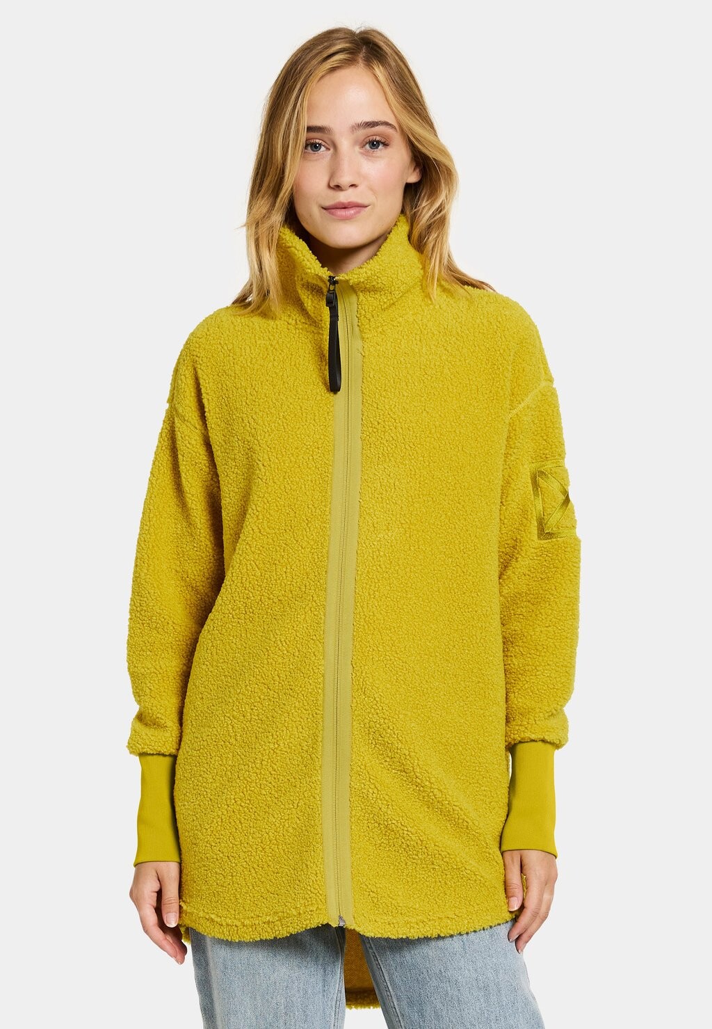 

Флисовая куртка SALLY Didriksons, цвет yellow