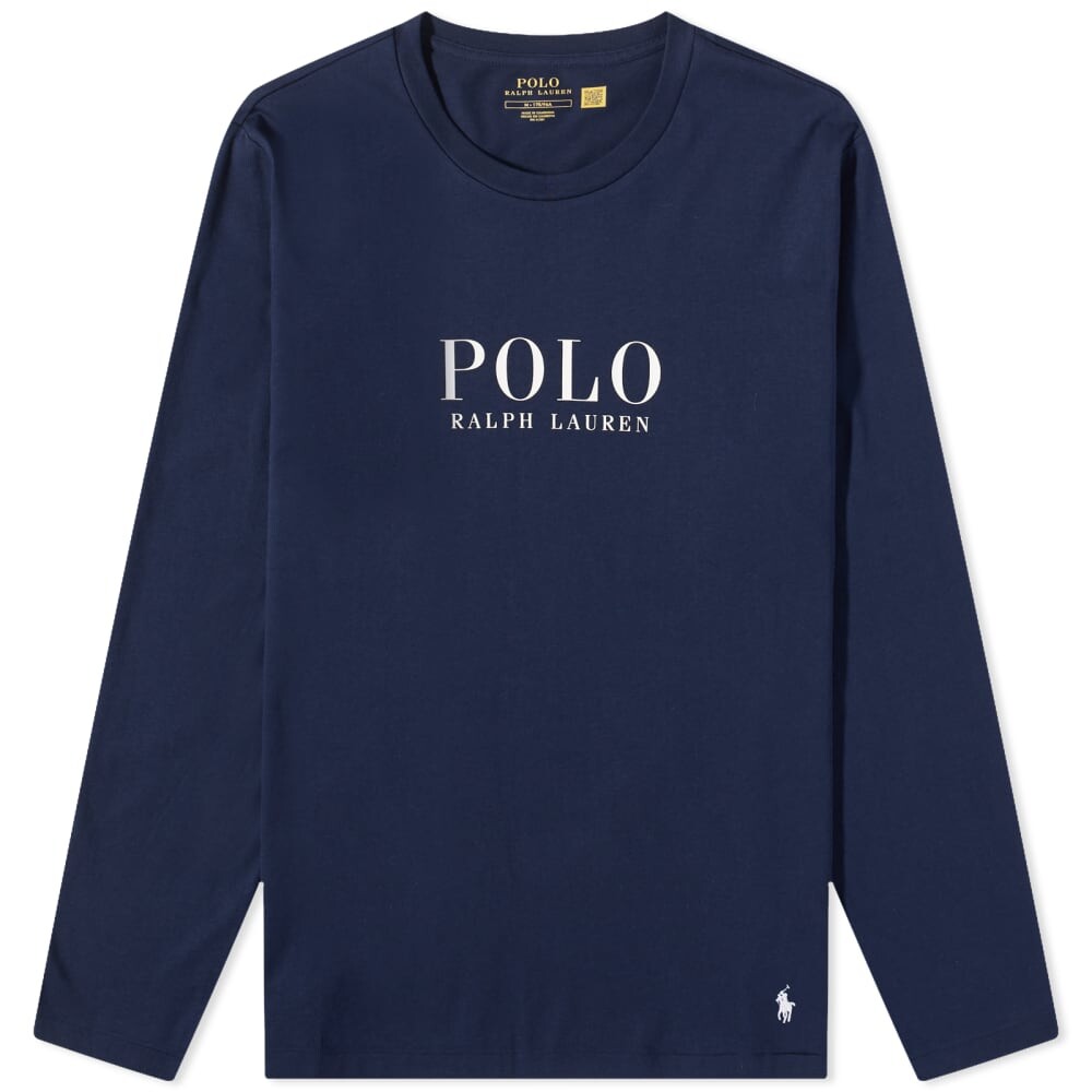 

Футболка Lounge с длинными рукавами и логотипом Polo Ralph Lauren