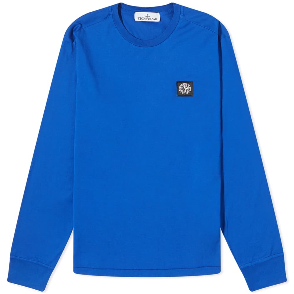 

Футболка с длинными рукавами и нашивкой Stone Island