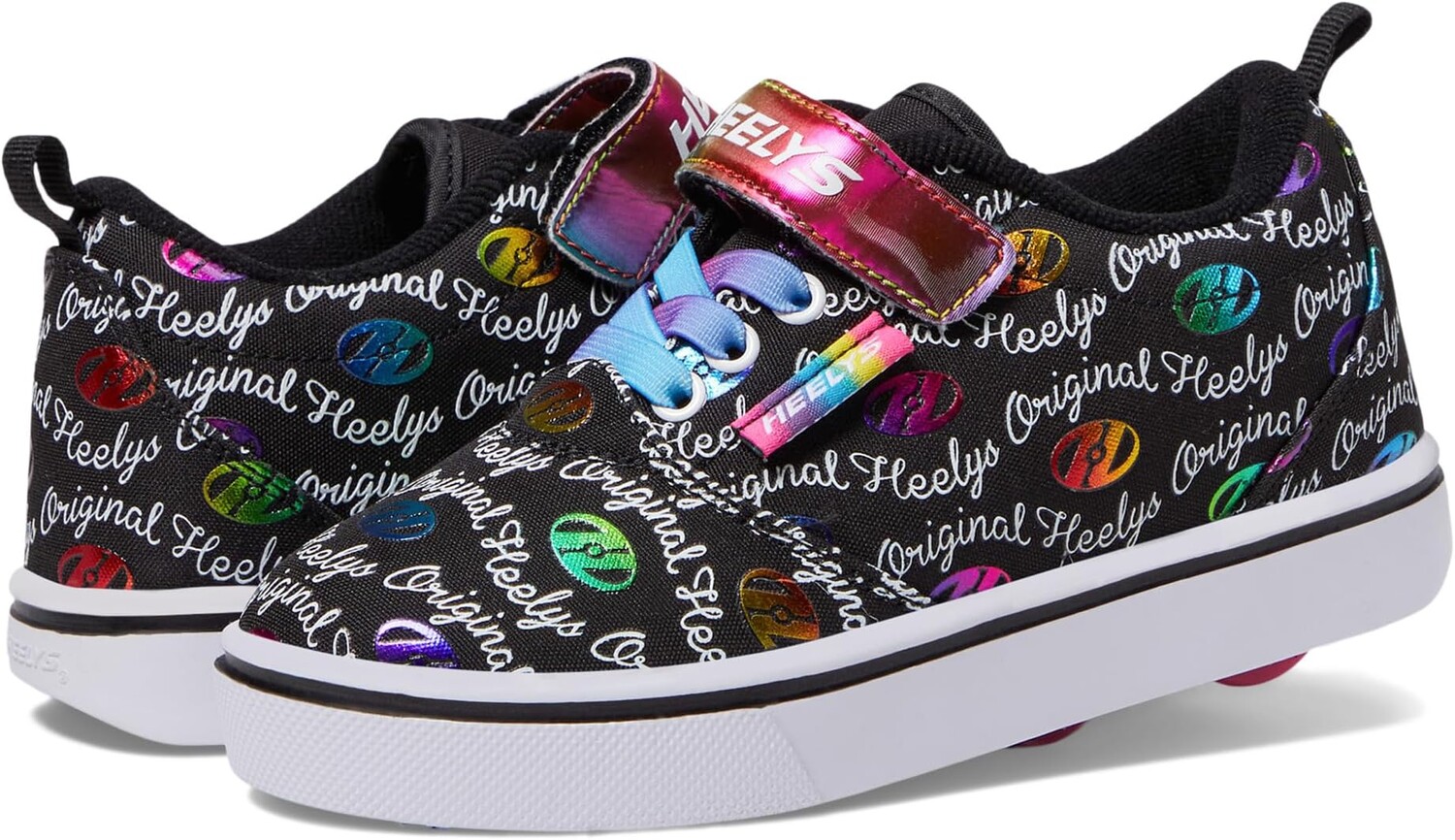 

Кроссовки Heelys Pro 20 X2, цвет Black/White/Rainbow