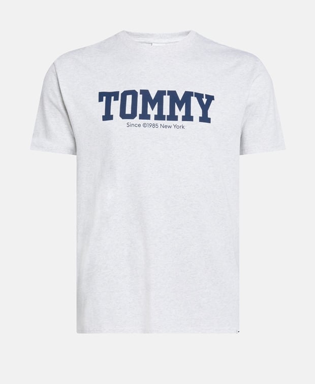 

Футболка органик Tommy Jeans, серебряный