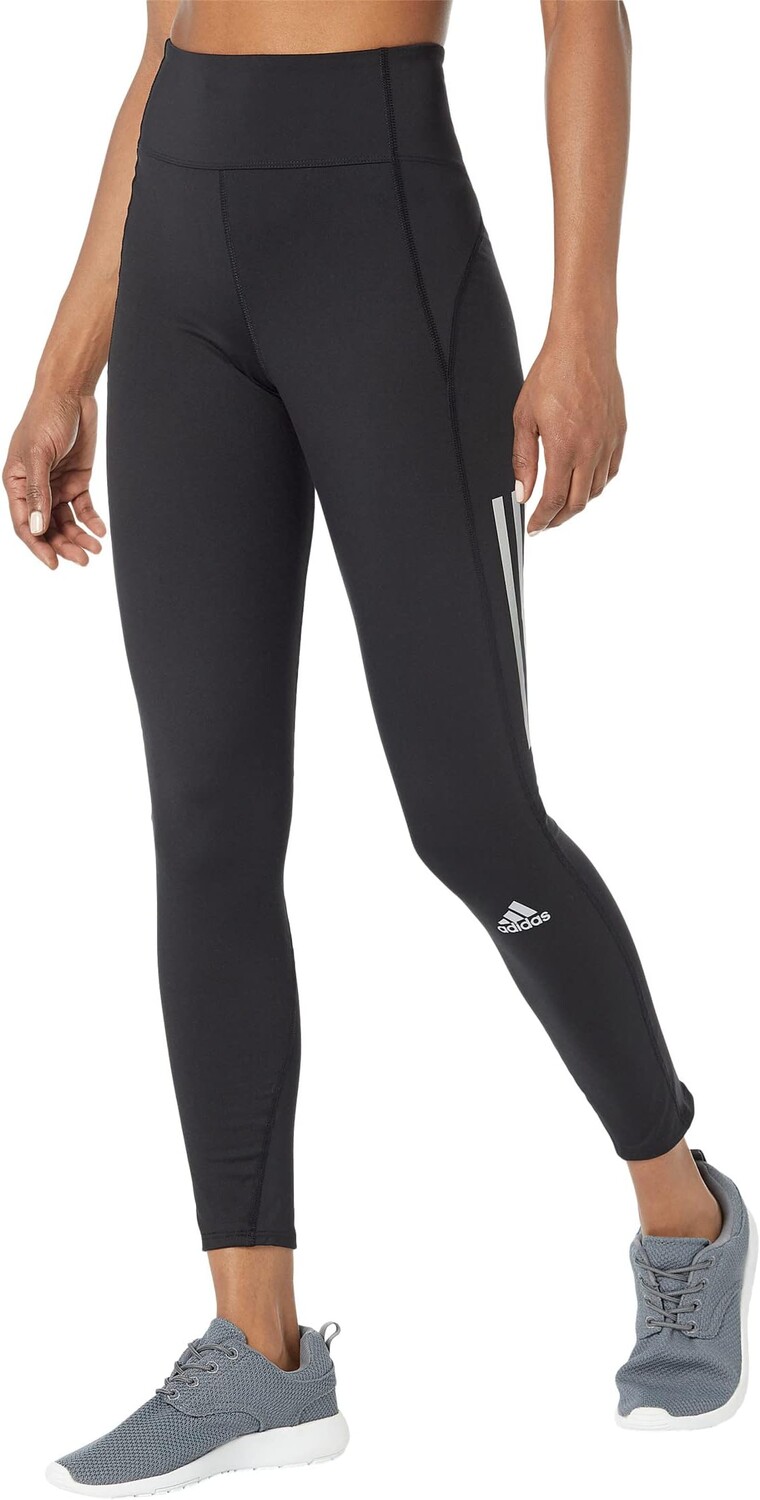 

Брюки Own The Run Winter Running Tights adidas, черный