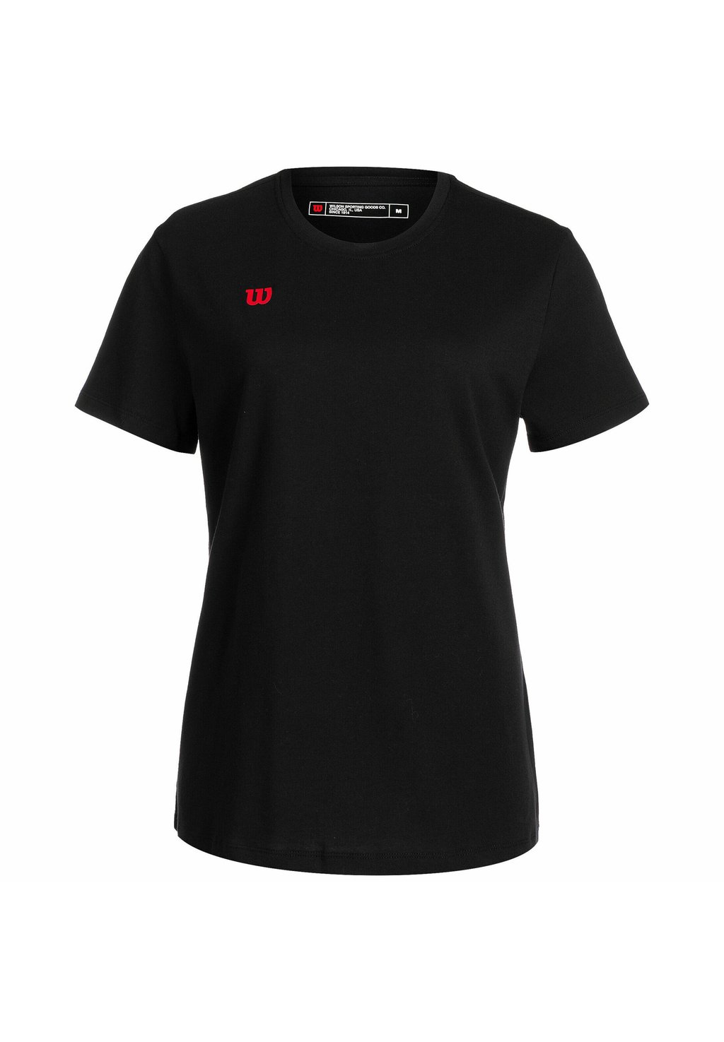 Базовая футболка Wilson, черный базовая намотка wilson sublime grip черный размер без размера