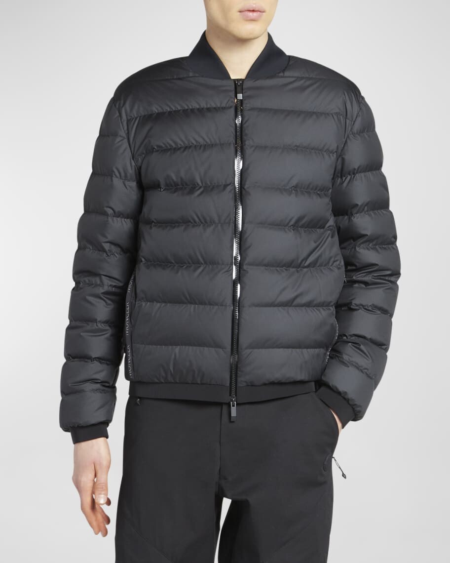 

Мужская куртка-бомбер на пуху Oise Moncler, Серый