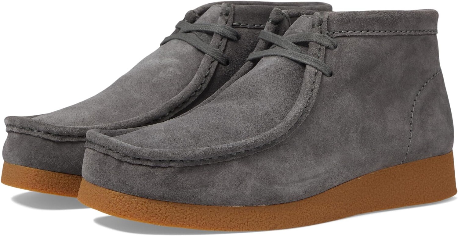 Wallabee Evo Boot Clarks Grey Suede CDEK.Shopping