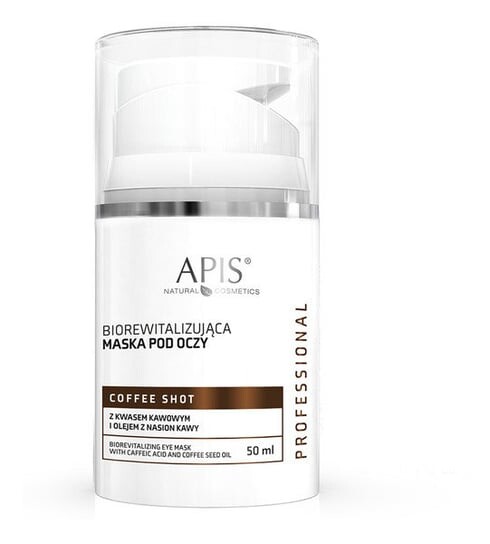 

Биоревитализирующая маска для глаз, 50мл Apis Coffee Shot