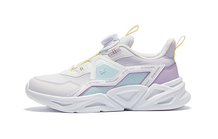 

Кроссовки для детей "Дети" 361°Kids, цвет 361 degrees white / rose water purple / blue heart purple