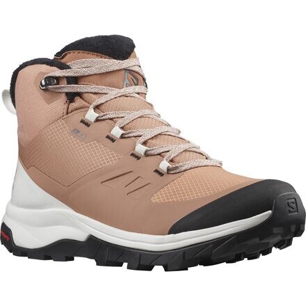 

Ботинки Outsnap CS WP женские Salomon, цвет Mocha Mousse/Vanilla Ice/Black