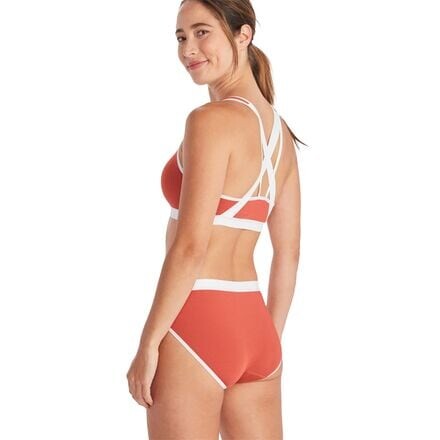 

Трусики-бикини Give-N-Go Sport 2.0 женские ExOfficio, цвет Retro Red/White