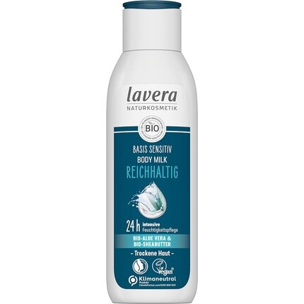 

Lavera Basic Sensitive Body Milk Rich 24-часовой интенсивный увлажняющий крем 250 мл