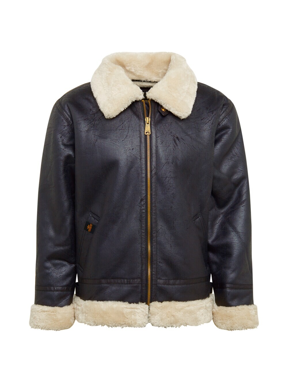 

Зимняя куртка Alpha Industries B3 FL, черный