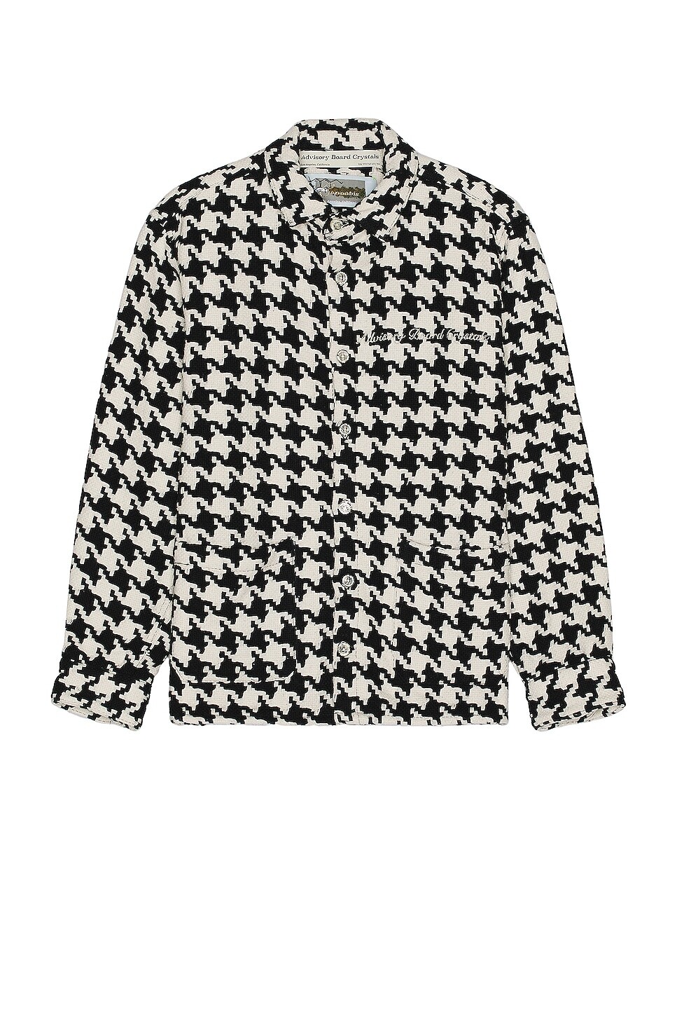 

Рубашка Advisory Board Crystals Houndstooth Work, цвет Black & White