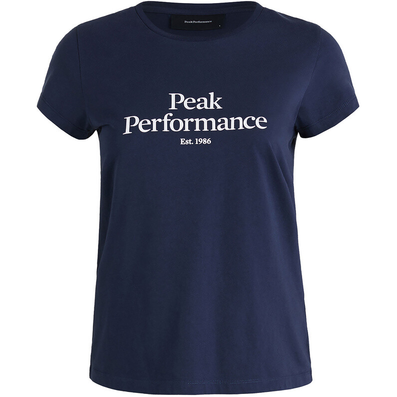 

Женская оригинальная футболка Peak Performance, синий