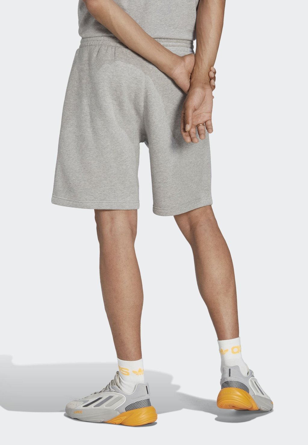 Шорты Trefoil Essentials adidas Originals, цвет medium grey heather