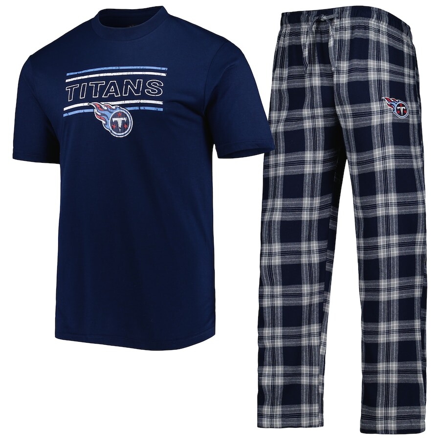 

Пижамный комплект Concepts Sport Tennessee Titans, нави