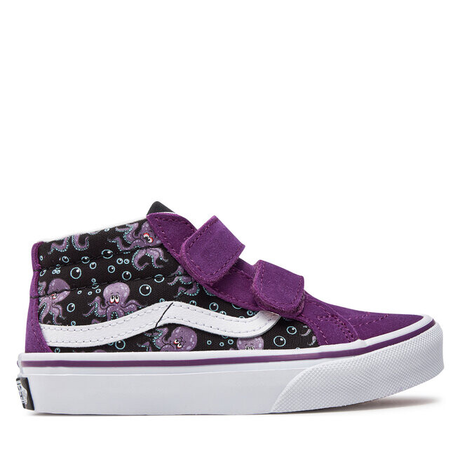 

Кроссовки Vans Uy Sk8-Mid Reissue V VN0A346YB5P1 Black/Purple, черный