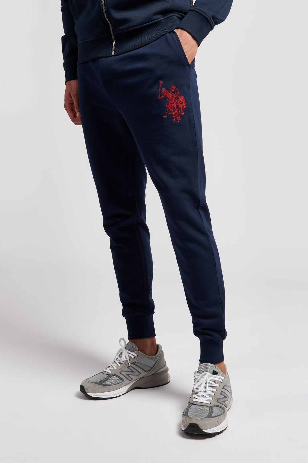 

Брюки для бега Черные 12 см U.S. Polo Assn, синий, Черный