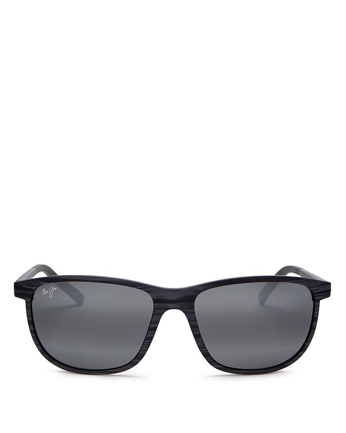 

Поляризационные квадратные солнцезащитные очки LeLe Kawa, 58 мм Maui Jim