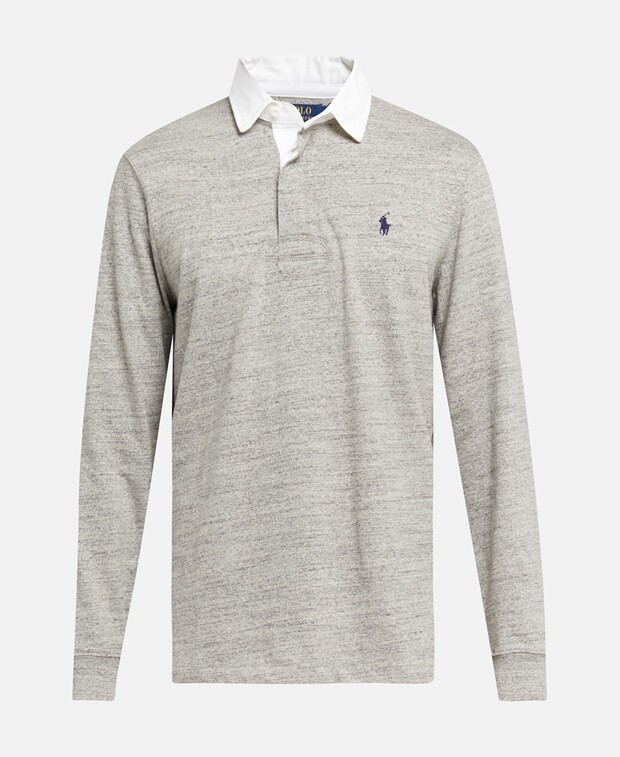 

Рубашка-поло с длинными рукавами Polo Ralph Lauren, цвет Greige