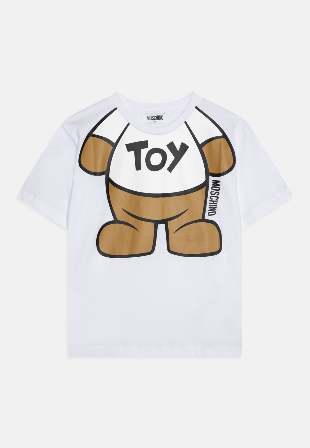 

Футболка с принтом Maxi Unisex MOSCHINO, цвет bianco ottico